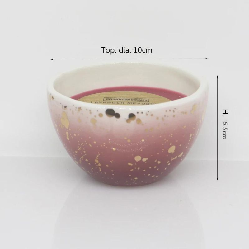 Hotsale Fragranced Ceramic Candle for Home Decor