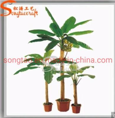 Hot Sale Home Decoration Artificial Plant Banana Potted Bonsai Tree