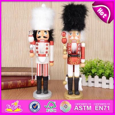 2015 Funny Christmas Gift Toy, Lowest Price Wooden Christmas Gift Nutcracker Toy, Promotional Gift Toy Christmas Gift Toy W02A050