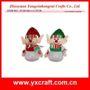 Christmas Decoration (ZY16Y261-1-2 17CM) Handmade Felt Christmas Ornaments