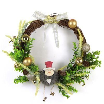 Handmade Christmas Decoration Balls Luxury Door Wreath for Outdoor