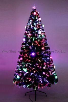 45-300cm Christmas Fiber Tree for Holiday Wedding Party Decoration Supplies Hook Ornament Craft Gifts