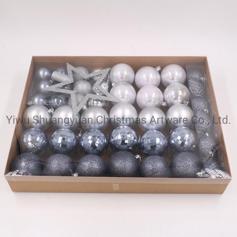 New Design Christmas Ball for Holiday Wedding Party Decoration Supplies Hook Ornament Craft Gifts