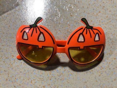 Halloween Pumpkin Gift Party Supply Glasses with Empty Faces