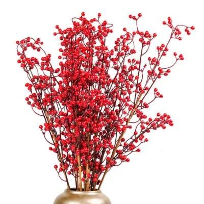 40cm Artificial Christmas Red Berry Wreath
