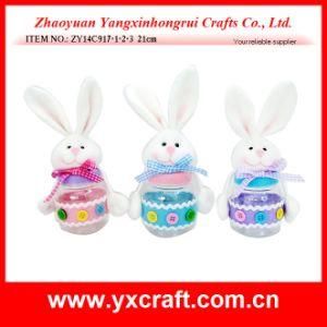 Easter Decoration (ZY14C917-1-2-3 21cm) Easter Candy Color Bunny