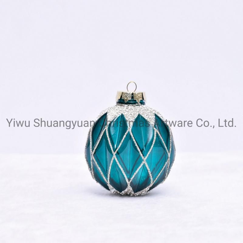 New Design Christmas Ball for Holiday Wedding Party Decoration Supplies Hook Ornament Craft Gifts