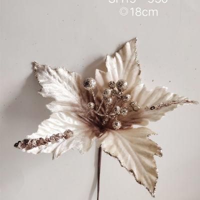 Christmas Artificial with Flowers Home Decoration