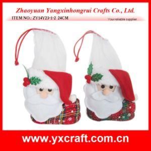 Christmas Decoration (ZY14Y23-1-2 24CM) Christmas Western Boot Christmas Stand