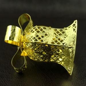 3D Metal Golden Handcraft Christmas Tree Decoration