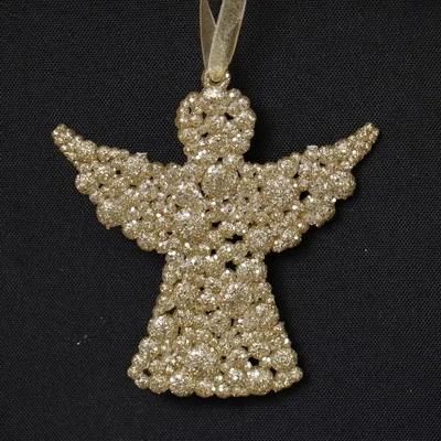 Wholesale Gold Color High Quality Christmas Tree Hanging Ornament