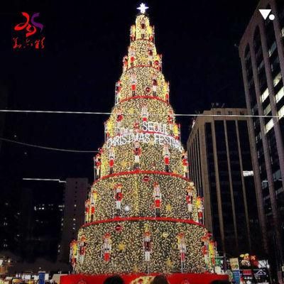 Shopping Mall Commercial LED Christmas Tree Lights