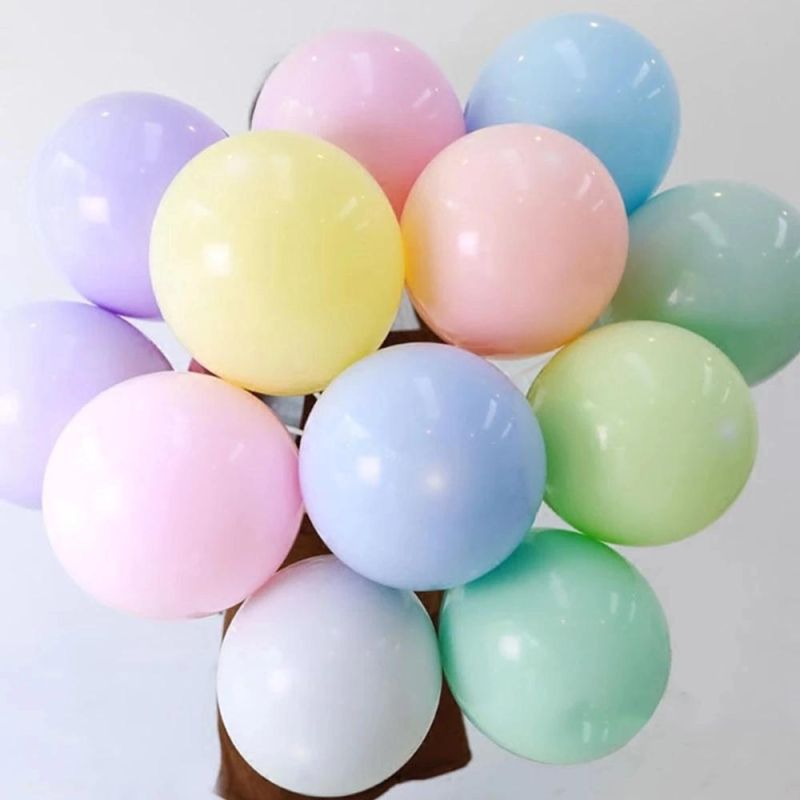 10inch Latex Colorful Macaron Balloon Wedding Decoration Ball Birthday Party Supplies