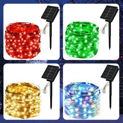 Solar String Fairy Light LED Waterproof Outdoor Garland Solar Lights