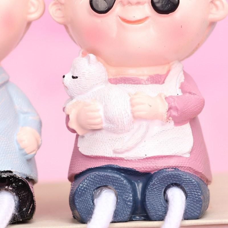 High Quality Hot Selling Resin Craft Ornament Doll Holiday Gift