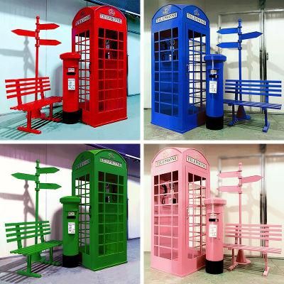 China Factory Price Red London Telephone Booth