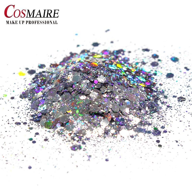 Holographic Glitter Shapes Mix Cosmetic Chunky Glitter for Crafts/Body/Nails Decoratuions