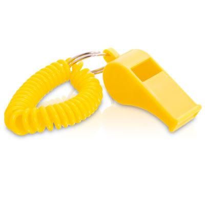 Kids Promotion Noise Maker Colorful Snap Plastic Whistle