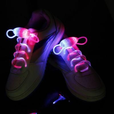 Custom Light up Glowing Party LED Glowing Shoelace for Promotion