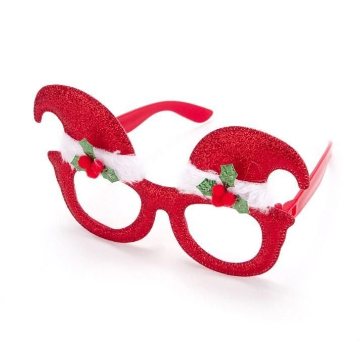 Christmas Glasses Decoration New Year Gifts Christmas Glasses