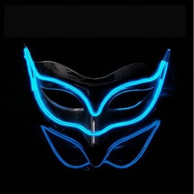 LED Neon EL Mask Light up Costumes for Party Halloween