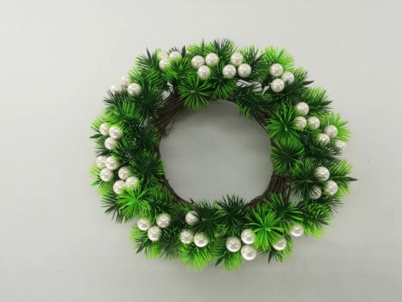 Factory Direct Supply Wedding Artificial Garland Baby Breath Flower Wreath