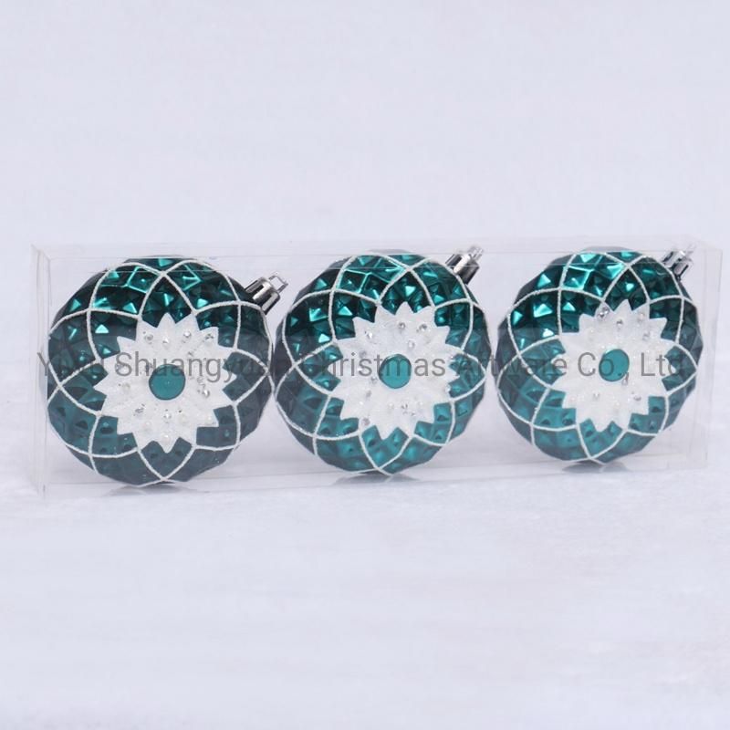 Artificial Christmas Hanging Balls for Holiday Wedding Party Decoration Supplies Hook Ornament Craft Gifts