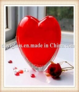 Red Heart Glass Craft for Rome Display