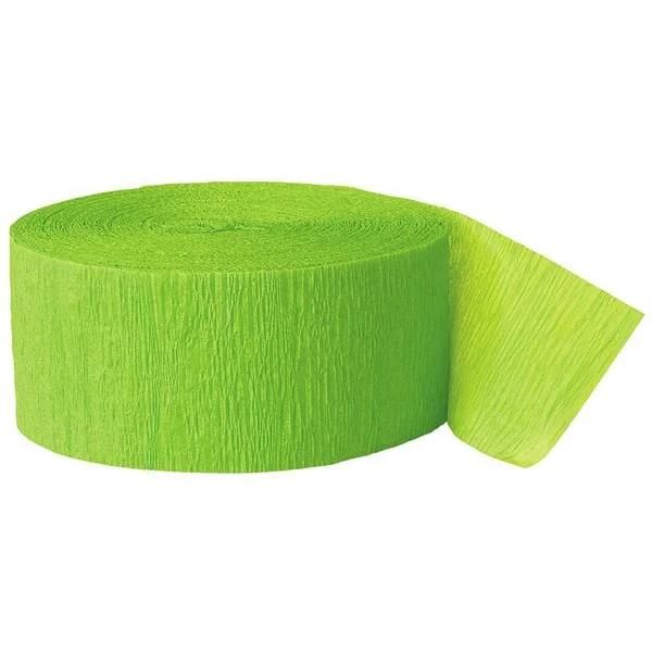 Factory Party Supplies Colorful Crepe Paper Streamer for Party Decorations