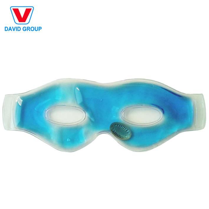Flush Elastic Band Cooling Masque Eye Pad Custom Print Reusable Hot Cold Gel Beads Forehead Face Cooling Eye Pack