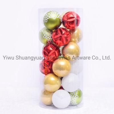 New Design Christmas Ball for Holiday Wedding Party Decoration Supplies Hook Ornament Craft Gifts