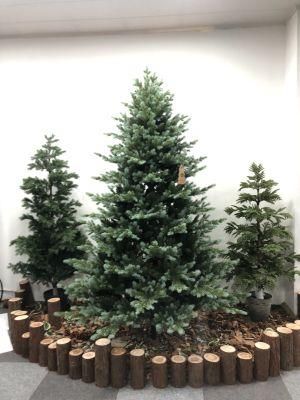 Yiwu Shuangyuan Factory Original Design Europe Customer Favoriate Style Hinged PVC+PE Mixed Indoor Artificial Xmas Tree