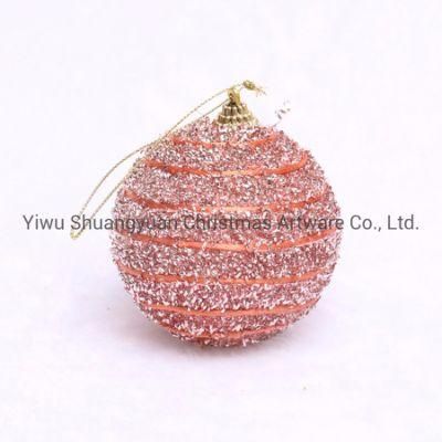 New Design Foam Ball with Ornaments Painted