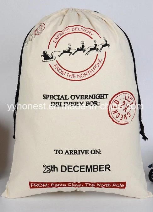 Wholesale Personalized Red Striped Christmas Sacks