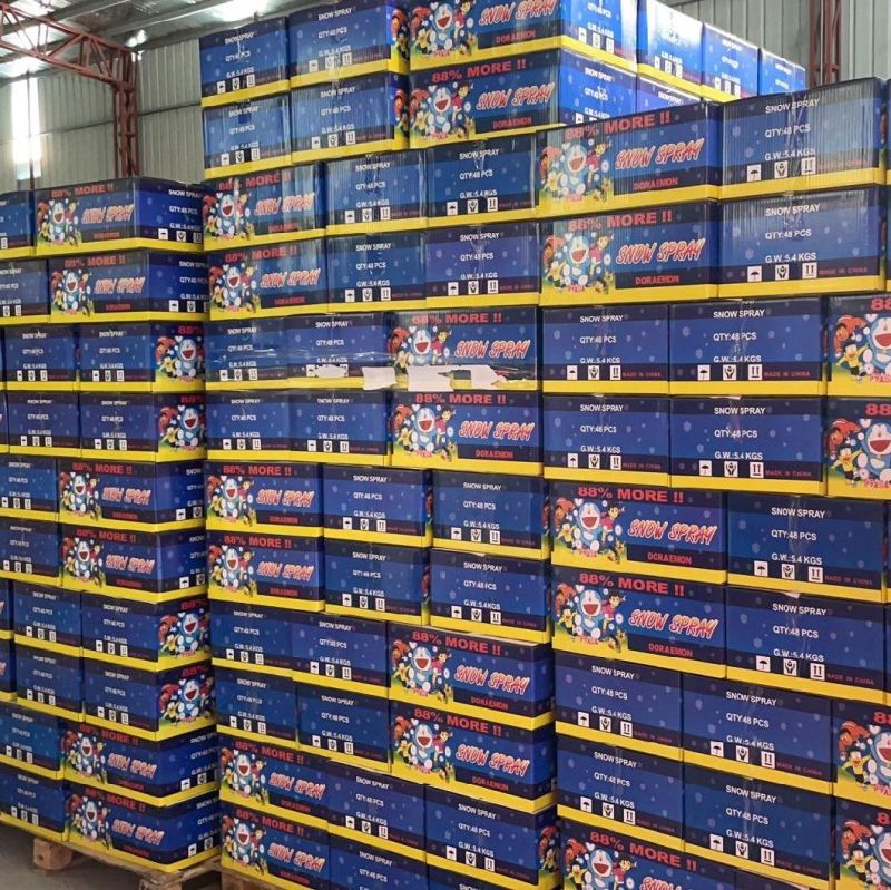 Doraemon Snow Spray Party Items Party Supplier Party Foam