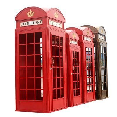 Customized London Telephone Booth / Phone Box / Telephone Box for Garden Decoration