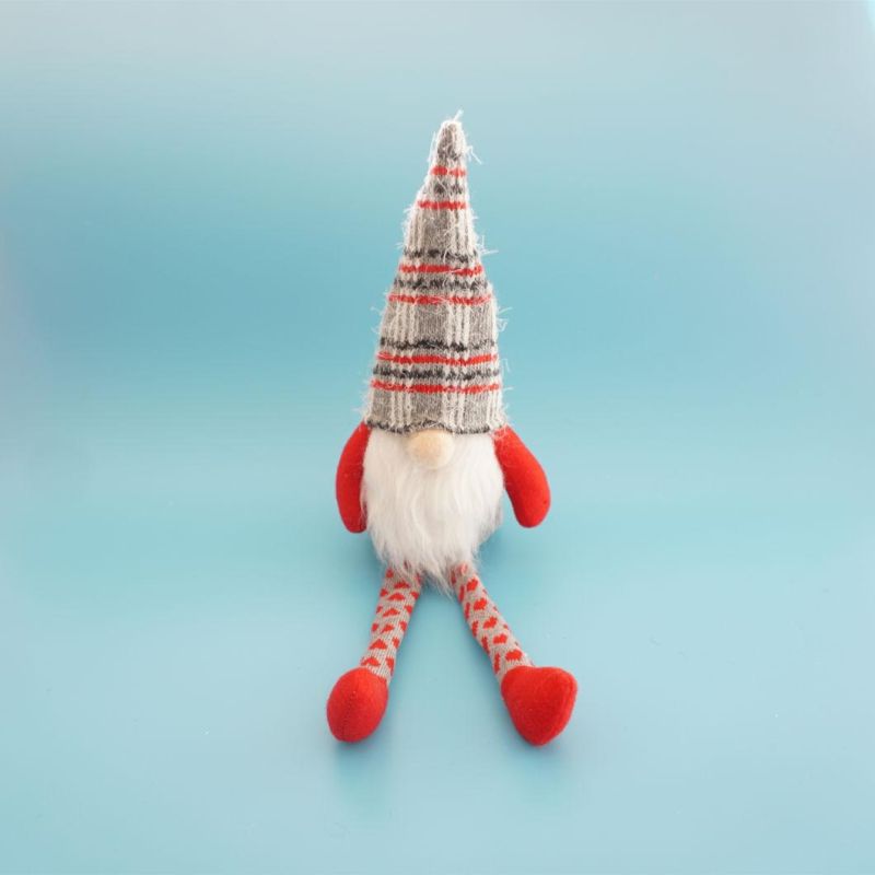 Chirstmas Soft Stuffed Plush Handmade Swedishsanta Doll Gnome Scandinavian Tomte Nordic Nisse Sockerbit Dwarf Elf Baby Toy