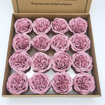 2021 Hot Sale New Austin Rose Soap Flower Giant Soap Flower Gift Box with Big Flower Head