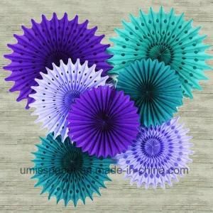 Umiss Paper Fan Mermaid Birthday Party Decorations Party Supplies Factory OEM