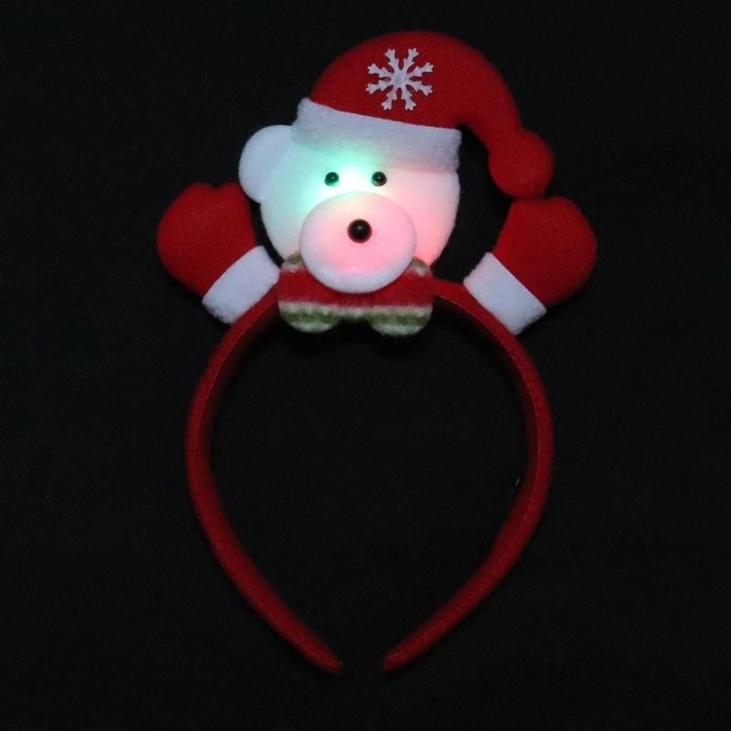 Christmas Decoration Antlers Headband Adult Children′s Party Supplies Promotion Gifts