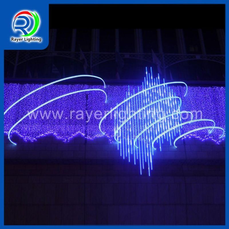 LED Remote Controlled Light LED Icicle Festive Light for Streets Decoration