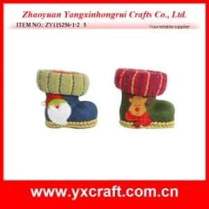 Christmas Decoration (ZY11S256-1-2) Santa Candy Shoe Gift Factory