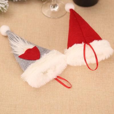 Xmas Decor Storage Tableware Cutlery Cover Christmas Felt Cutlery Bags