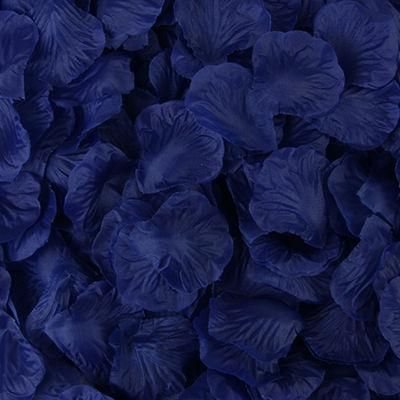 Showsea Artificial Silk Bouquet Wholesale Natural Brilliance Silk Flower Petal Gold Silver Navy Blue Rose Petals