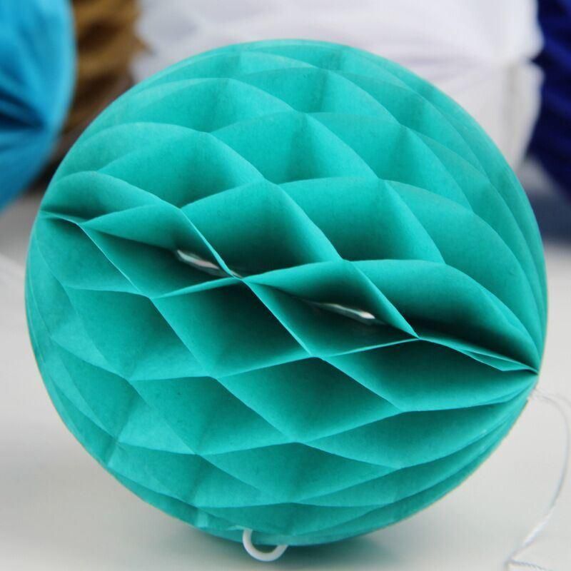 Paper Towel Honeycomb DIY Handmade Art Paper Honeycomb Ball Party Design Wall Decoration Flower Ball Hanging Pompon Party Wedding Birthday Nursery Home Decorati