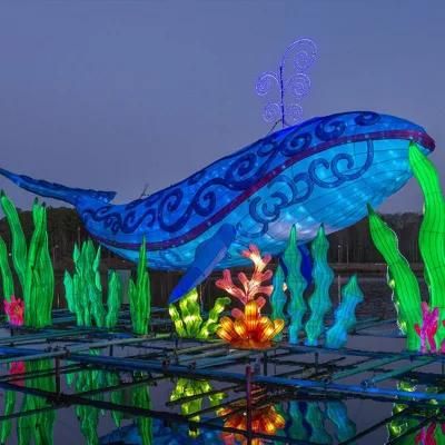 Solar Light LED Lighting Sea Animal Lanterns for Sale