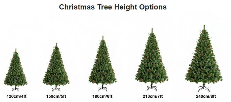 Chinese Factory Artificial Christmas Tree Decoration Christmas Tree with Green Color