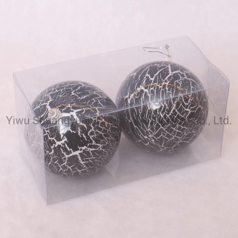 Artificial Christmas Hanging Balls for Holiday Wedding Party Decoration Supplies Hook Ornament Craft Gifts
