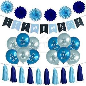 Umiss Paper It&prime;s a Boy Banner Baby Shower Birthday Decorations for Factory OEM