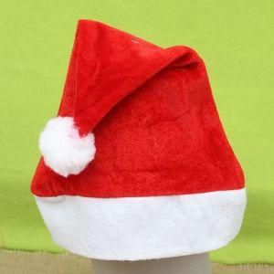 Infant Baby Red Plush Xmas Santa Hats and Scarfs for Christmas Decoration